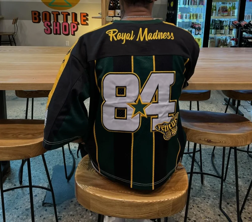 Clothing Oversized Crop Boxy Sublimation Retro Streetwear Mesh American Football Graphic Jersey t Shirt - Image 6
