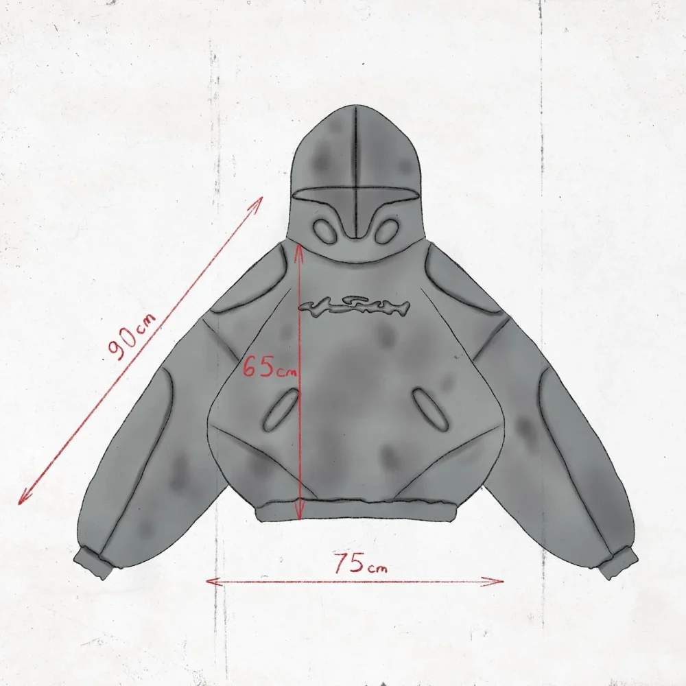 Colorblock Hoodie Cut and Sew Pullover Cotton Hoodie Patchwork Aesthetic Cropped Unique Hoodies Styles Men - Image 5