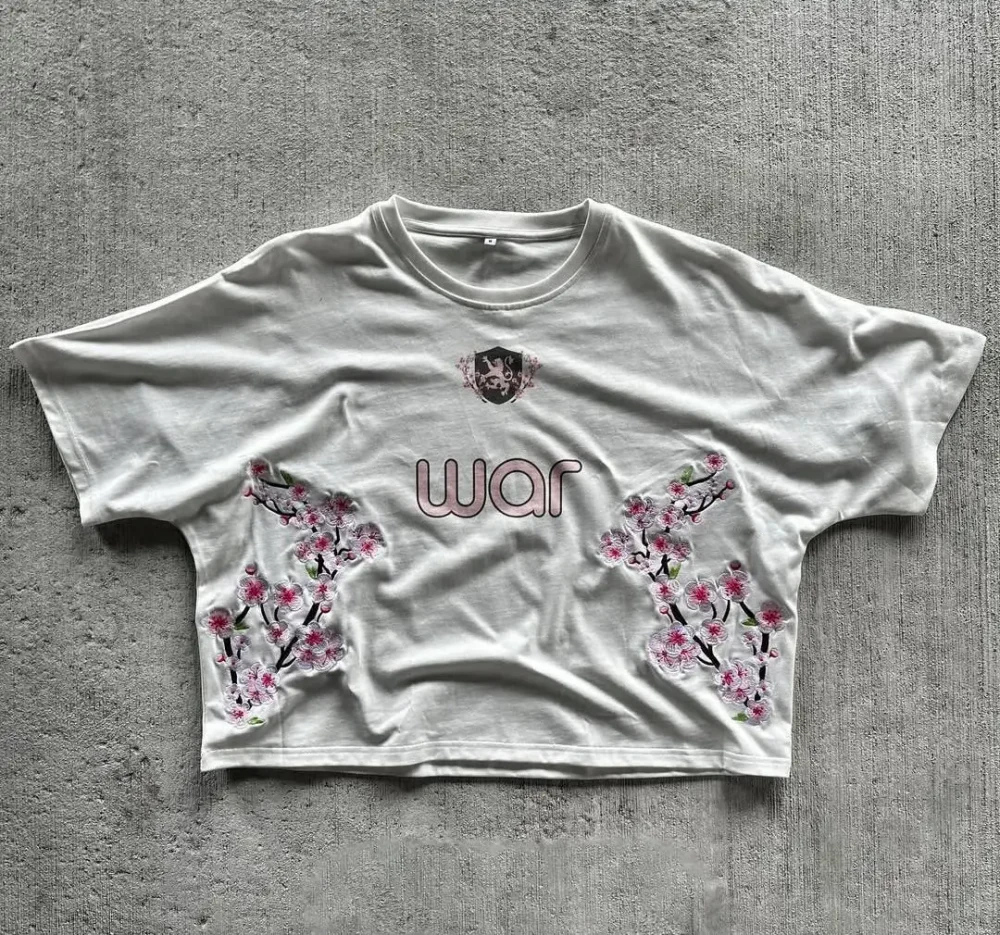 Clothing Gsm Cotton Tshirt Oversized Graphic Heavyweight T-shirt Embroidery Boxy t Shirts for Men - Image 3