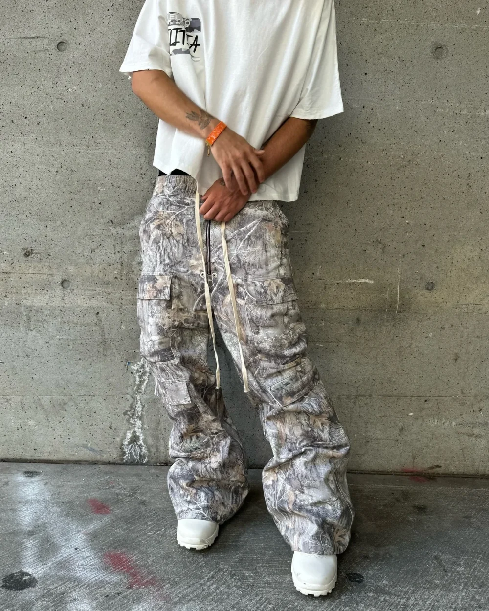 Butt Lifter Shorts Stacked Woven Pocket Mens Jogger Hunting Camouflage Double Waisted Sweat Pants for Man - Image 2