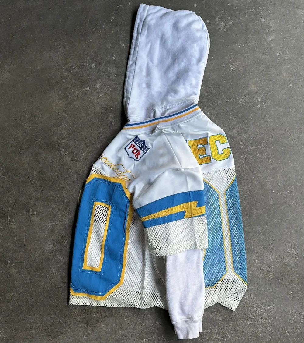 30MOQ Screen Print Oversized Boxy Polyester Football Jersey Heat Transfers for T-shirts Retro American Jersey - Image 5