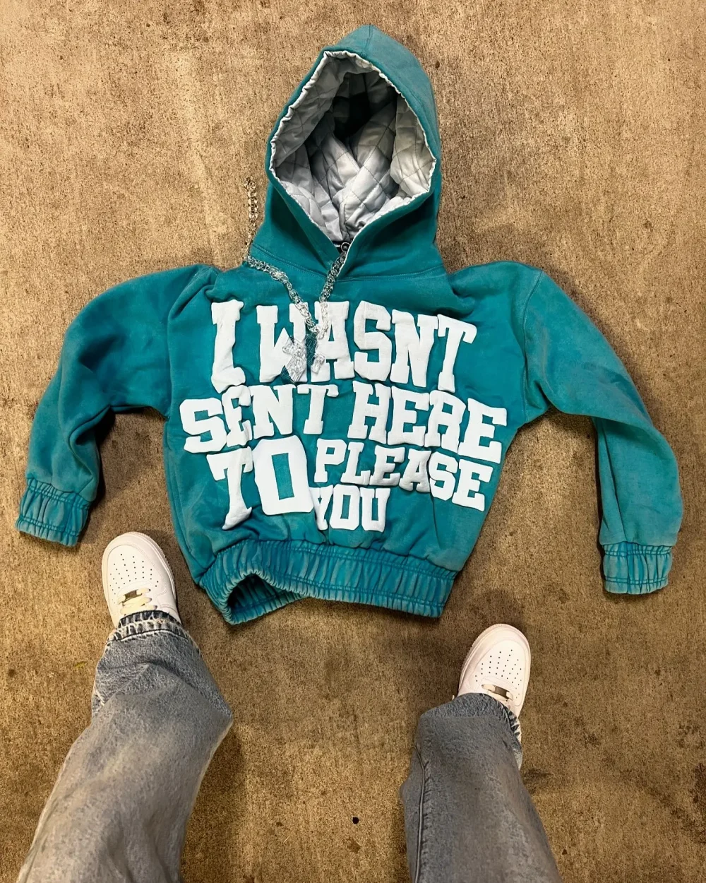30MOQ Screen Printing French Terry Colorblock Brushed Cotton Graphic extreme Heavyweight Puff Print Men  Hoodie Unisex - Image 3